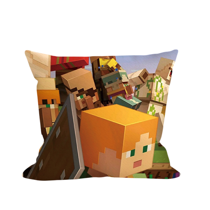 Minecraft Pillager Soft Stuffed Plush Pillow Multiple Sizes