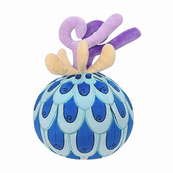 One Piece Devil Fruit Blue Soft Stuffed Plush 20cm 7.78inches