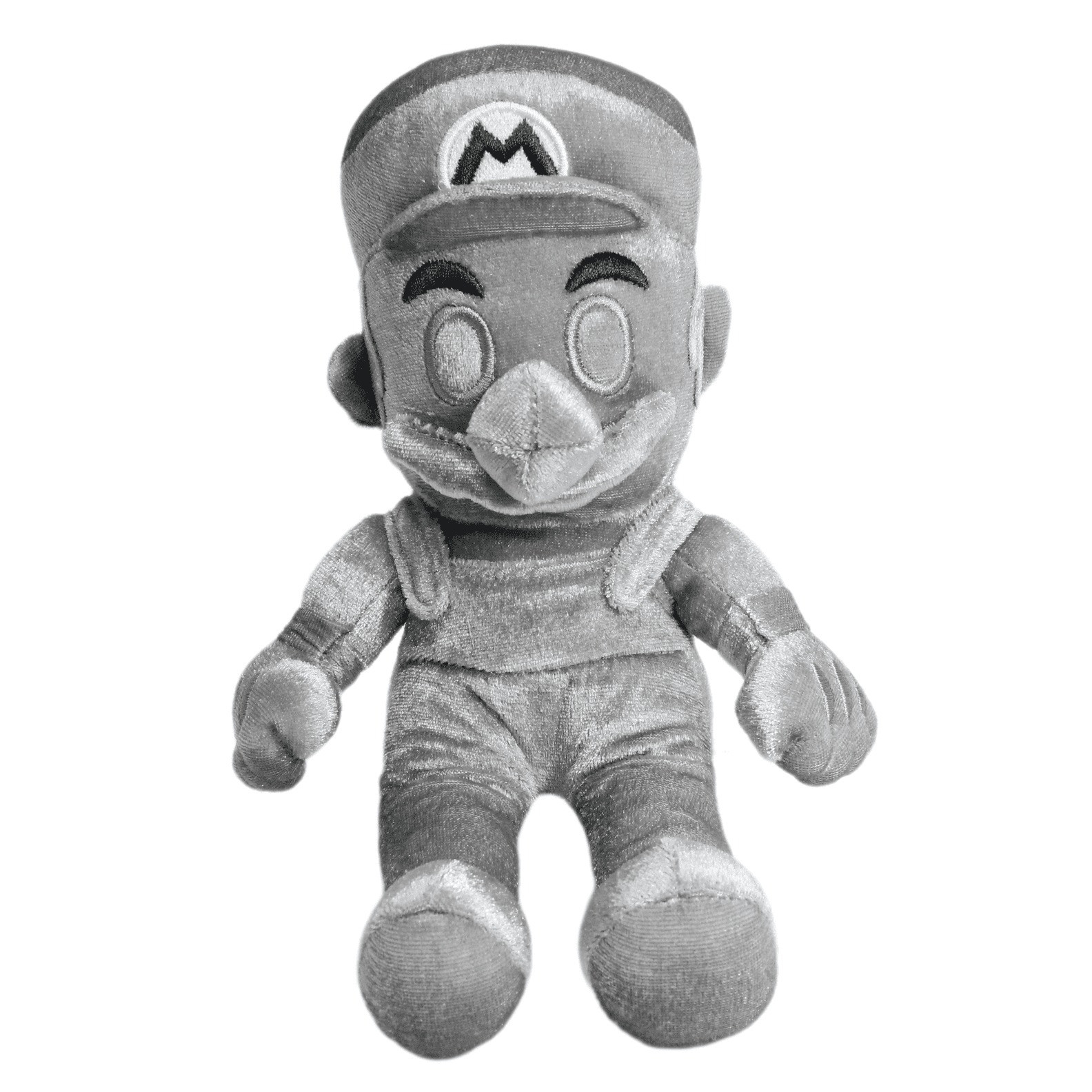 Super Mario Bros Metal Mario Soft Stuffed Plush 28cm 11.02inches