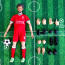 Mohamed Salah 1:6 Action Figure