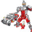 Ultraman Ultraseven With Chariot Robot Tranformation Custom Brick Building Kit
