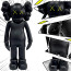 KAWS Five Years Later Companion Vinyl Figure 20cm 7.87inches Black