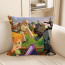 Minecraft Alex Facing Mobs in Battle Soft Stuffed Plush Pillow Multiple Sizes
