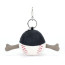 Jellycat Amuseables Sports Baseball Bag Charm 12cm 4.72inches