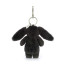 Jellycat Bashful Bunny Inky Bag Charm 8cm 3.14inches