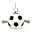 Jellycat Amuseables Sports Football Bag Charm 12cm 4.72inches