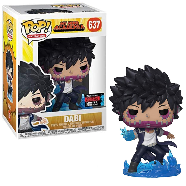 Funko Pop My Hero Academia Dabi Exclusive #637 Vinyl Figure