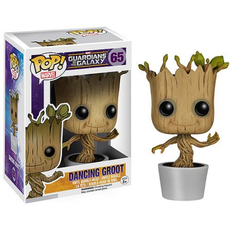 Funko POP! Marvel: Dancing Groot Bobble Action Figure