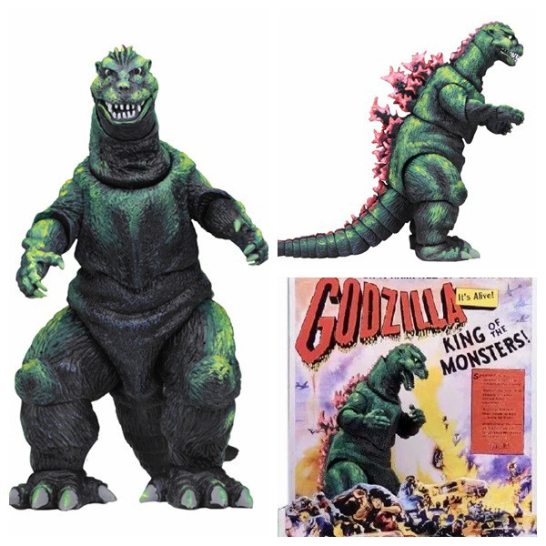 NECA 1956 Classic Godzilla Movie Poster Version Action Figure