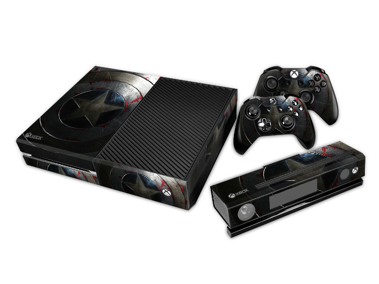 Captain America Decal Set for Xbox One and Controller