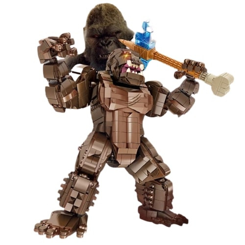 King Kong From Godzilla Vs Kong Custom Brick Building Kit