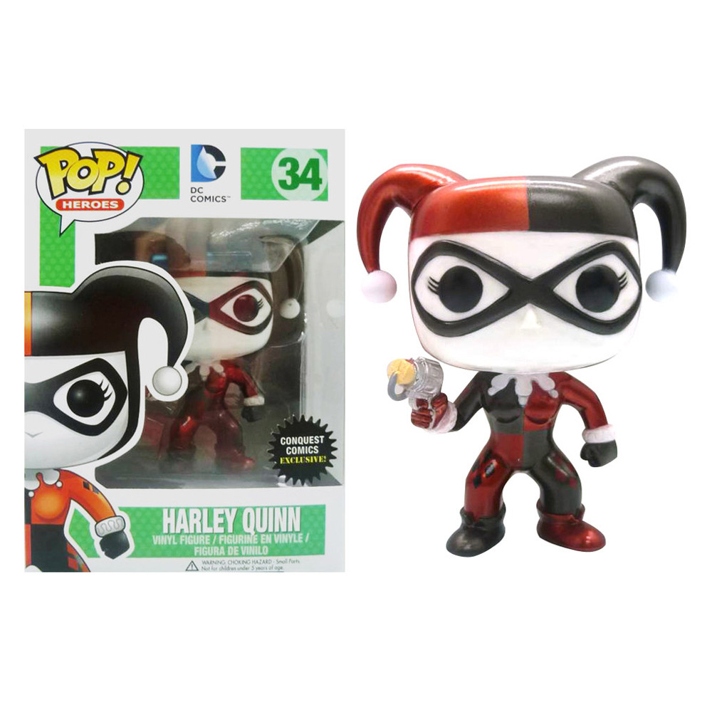 Funko Pop DC Comics Harley Quinn Conquest Comics Exclusive #34 Vinyl Figure