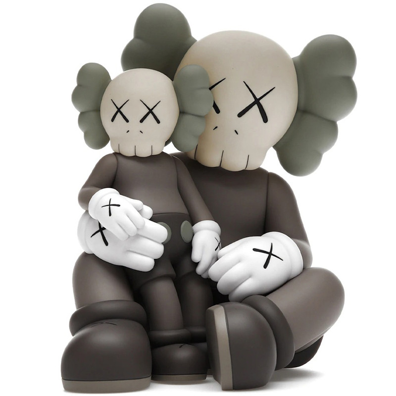 KAWS Holiday Changbai Mountain Vinyl Figure 22cm 8.66inches Brown