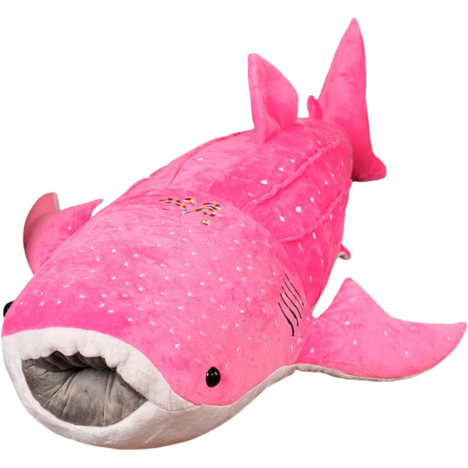 Whale Shark Soft Stuffed Plush Multiple Sizes Pink
