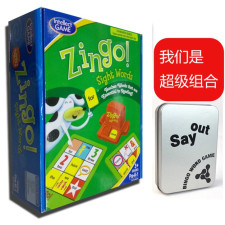 ThinkFun Zingo Sight Words Reading Game for Pre-K to 2nd Grade - Toy of the Year Finalist