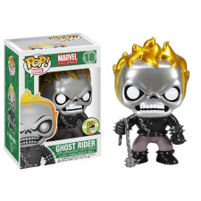 Funko Pop Marvel Universe Ghost Rider Metallic Exclusive 2013 SDCC LE 480 #18 Vinyl Figure