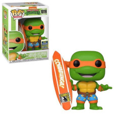 Funko Pop Michelangelo with Surfboard #1019 Vinyl Figure