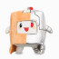 LankyBox Boxy Cyborg Plush Toy