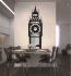 Big Ben Shadow Wall Decal Sticker