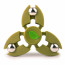 Green Leaf Ball Bearing Fidget Spinner