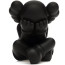 KAWS Seperated Open Edition Vinyl Figure 22cm 8.66inches Black