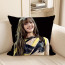 Blackpink Lisa Smiling Yellow Stiped Outfit Soft Stuffed Plush Pillow Multiple Sizes