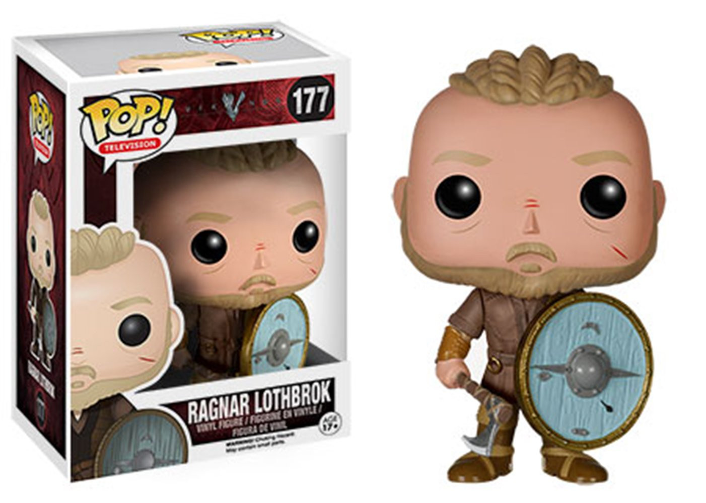 Funko Pop Vikings Ragnar Lothbrok Action Figure 177