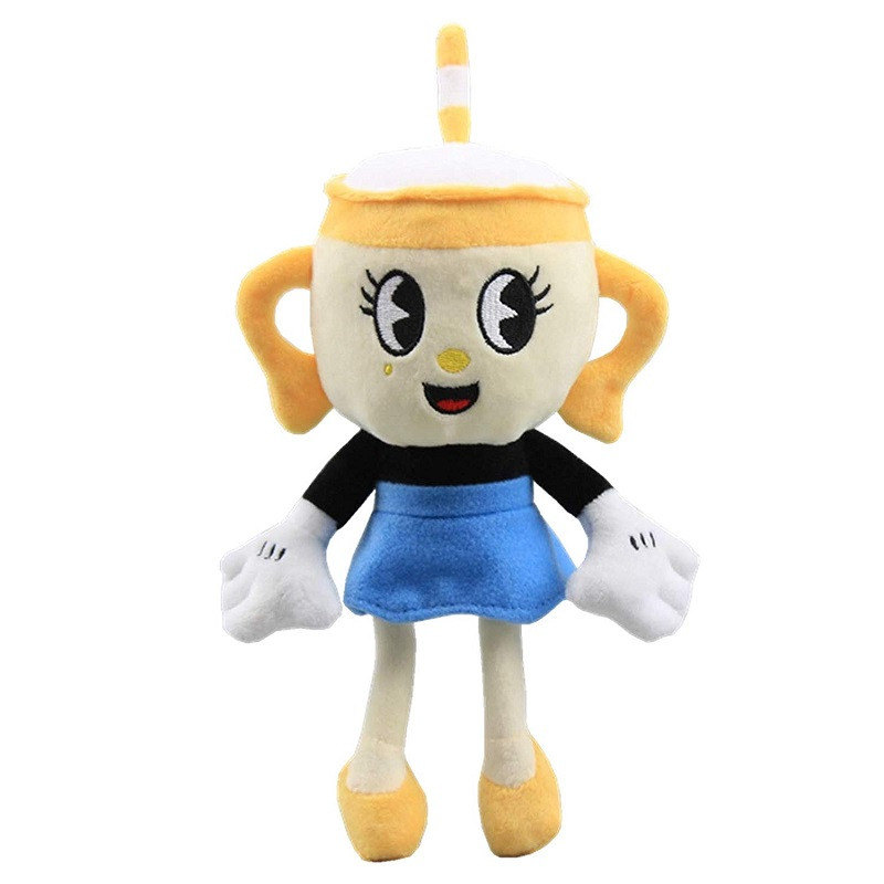 Cuphead Ms. Chalice Plush Figure Stuffed Toy 8 Inch