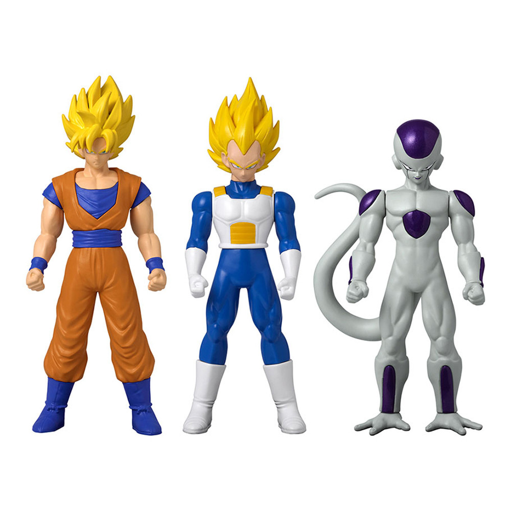 Bandai Dragon Ball Flash Super Saiyan Goku Vegeta Frieza 4th Form Figure Statue