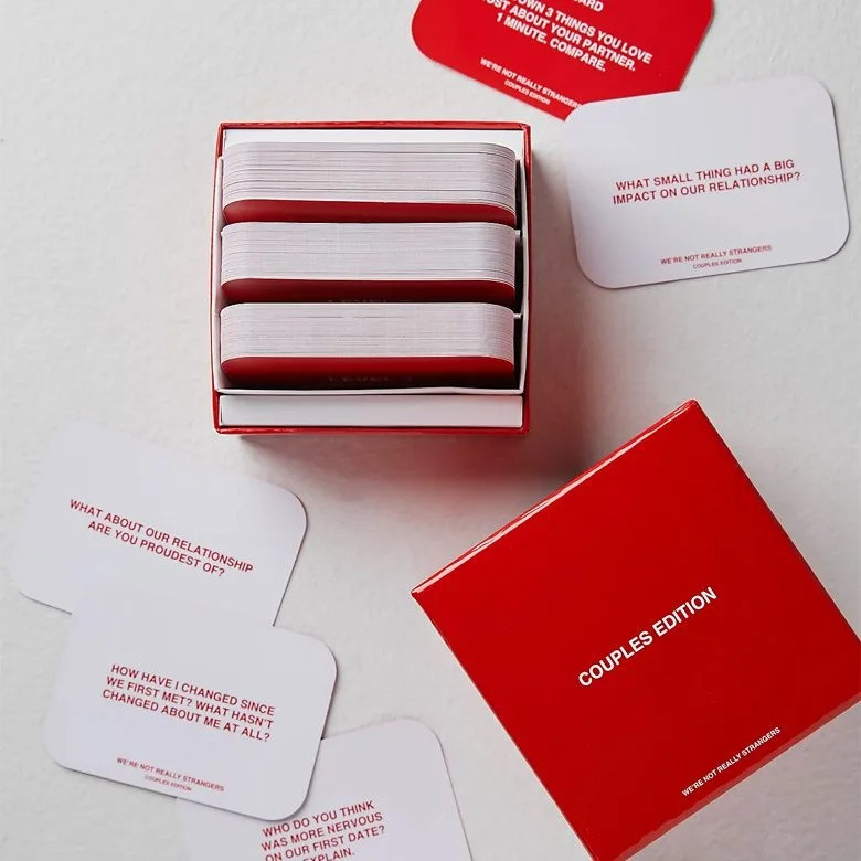 We're Not Really Strangers Couples Edition Card Game