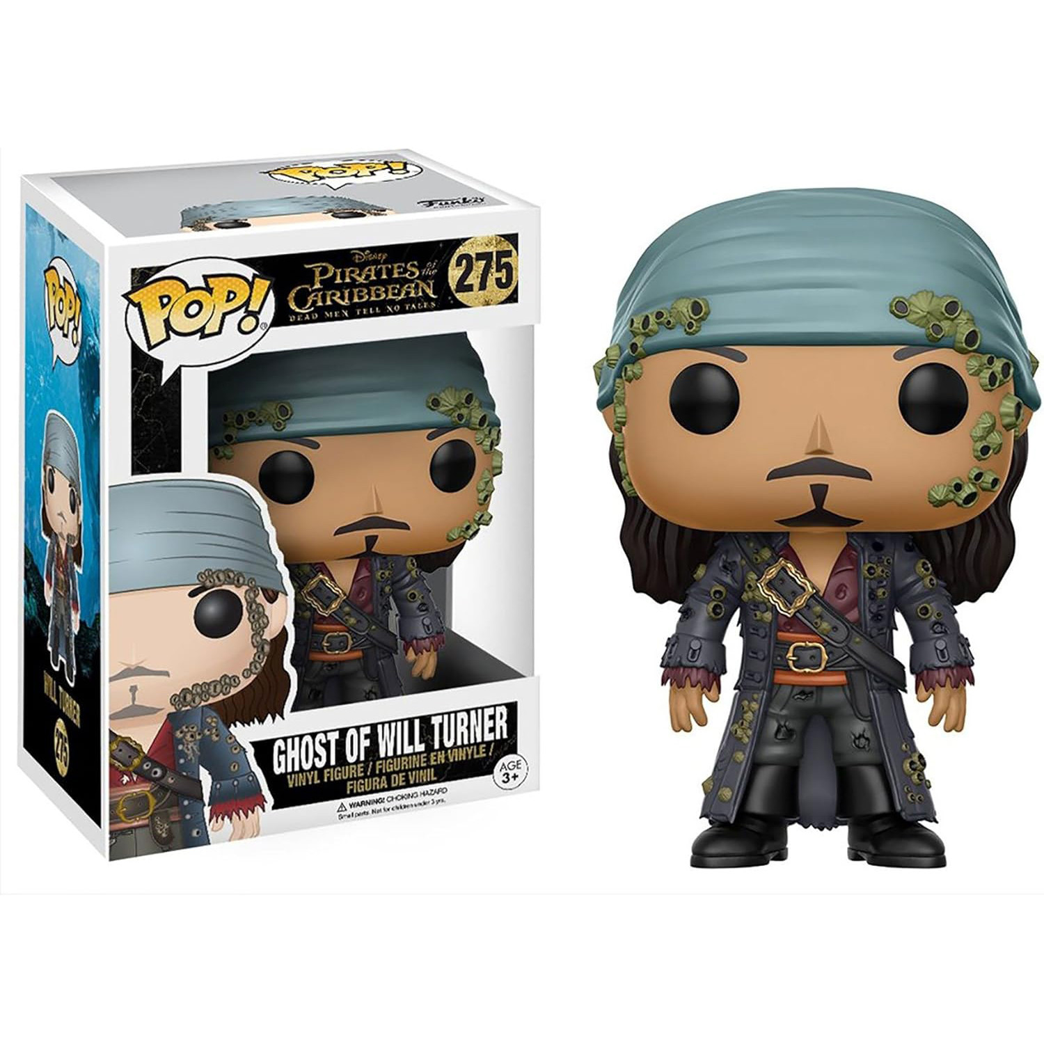 Funko Pop Will Turner Ghost #275 Vinyl Figure