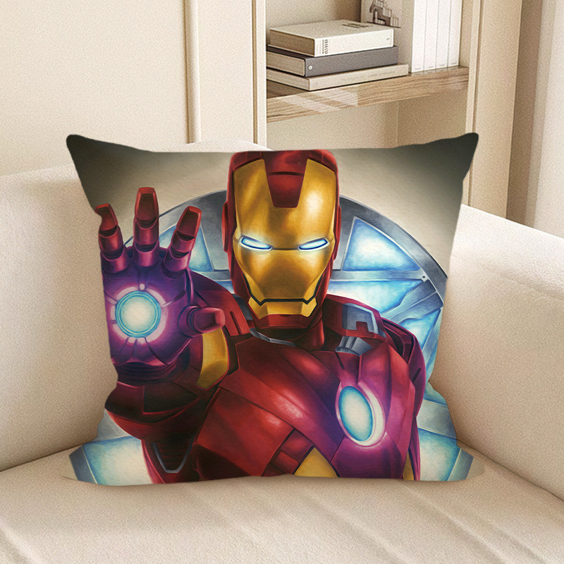 Marvel Iron Man Attack Pose Soft Stuffed Plush Pillow Multiple Sizes
