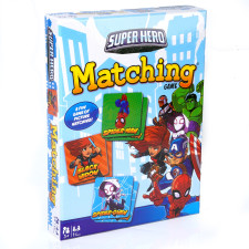 Matching Game Super Hero Card Game