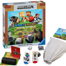 Minecraft Heroes of the Village Board Game