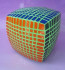 Glow in Dark 11x11 Rubiks  Cube
