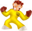 Heroes of Goo Jit Zu - Stretchy Monkey Action Figure Simian