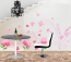 Pink Hydrangeas Wall Decal Sticker