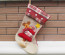 Christmas Stocking High Quality Fabric - Pack of 3