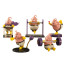 Dragon Ball Z Majin Buu Fitness Figure Set 5 Pcs