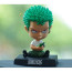 One Piece Roronoa Zoro Shaking Head Figure Car Decoration Accessories