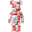 Beabrick x Atmos Coca Cola 400% Figure 28cm 11.02inches