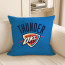 Oklahoma City Thunder NBA Team Logo Soft Stuffed Plush Pillow Multiple Sizes