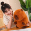 Brown Capybara Plush Toy 25cm 9.8inches