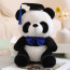 Graduation Panda Bear With Bow Tie Soft Stuffed Plush Blue 26cm 10.24inches