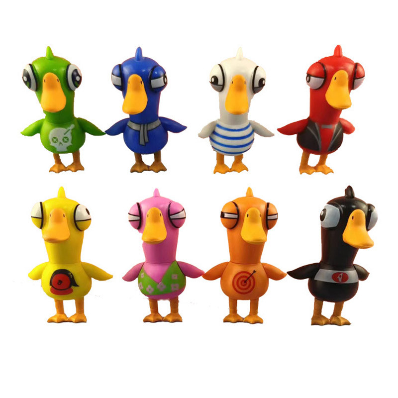 Goose Goose Duck Figure Set 8 Pcs