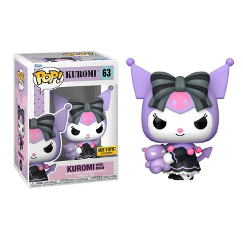 Funko Pop Kuromi With Baku #63 Vinyl Figure