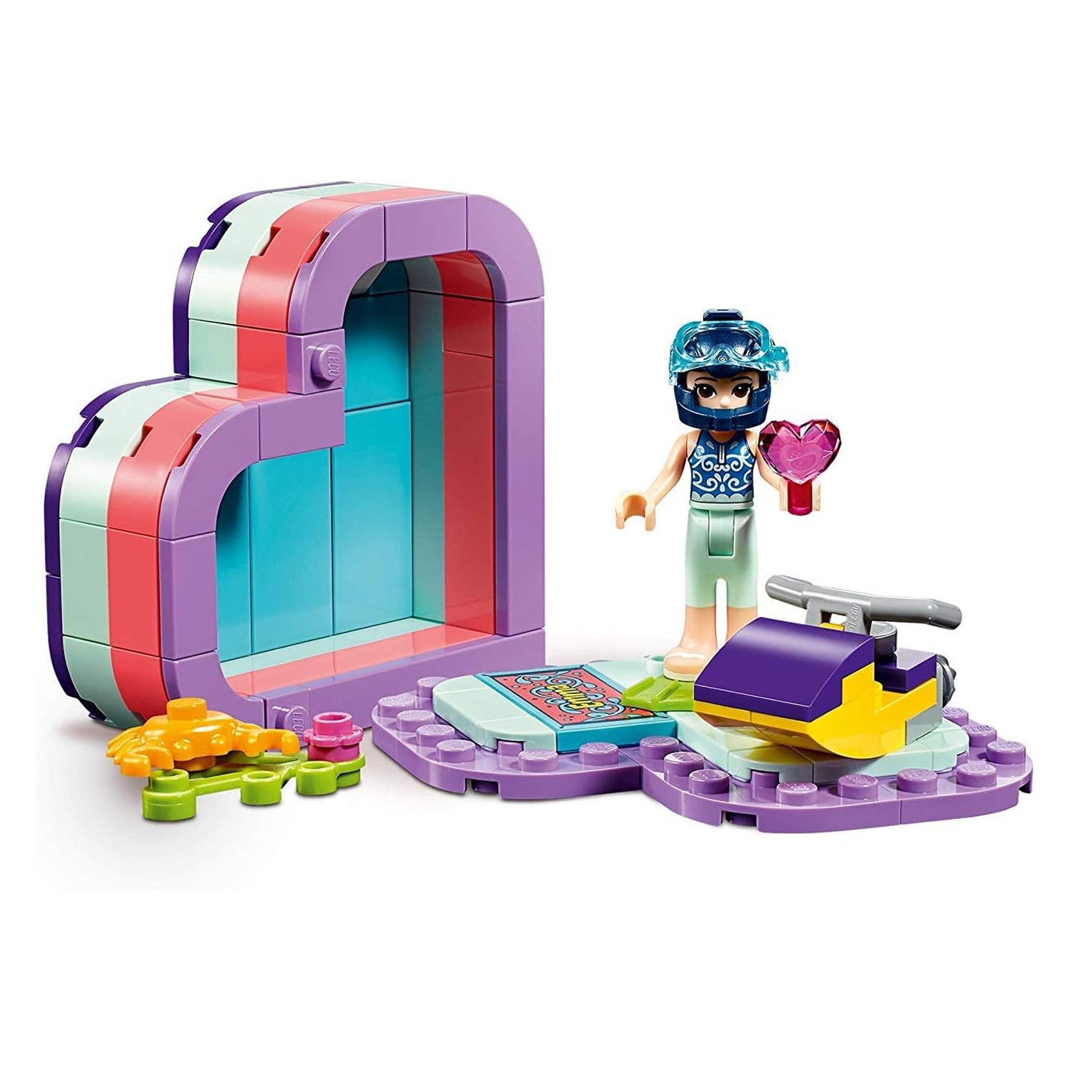 Friends Emma's Summer Heart Box 41385 Brick Building Kit