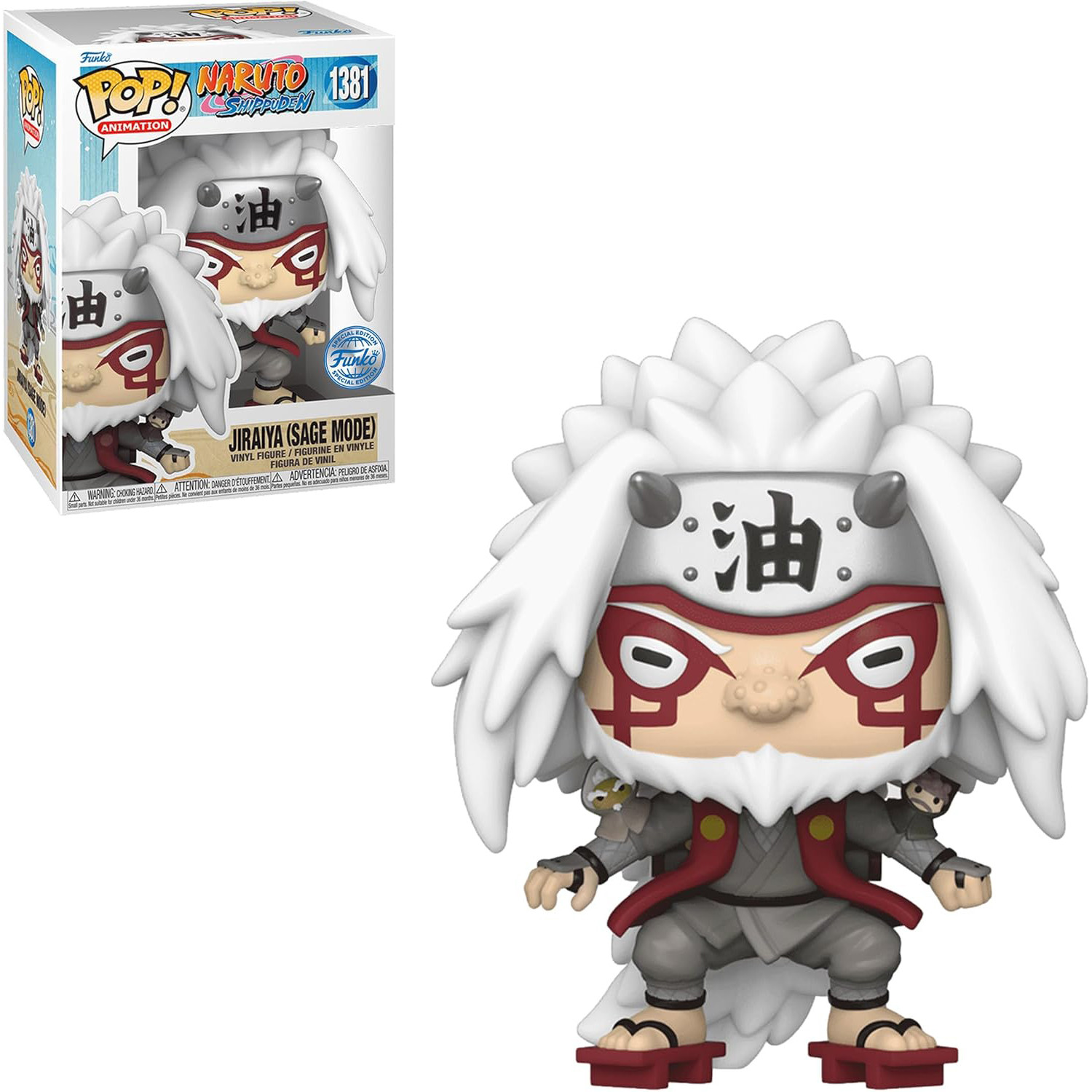 Funko Pop Jiraiya Sage Mode #1381 Vinyl Figure