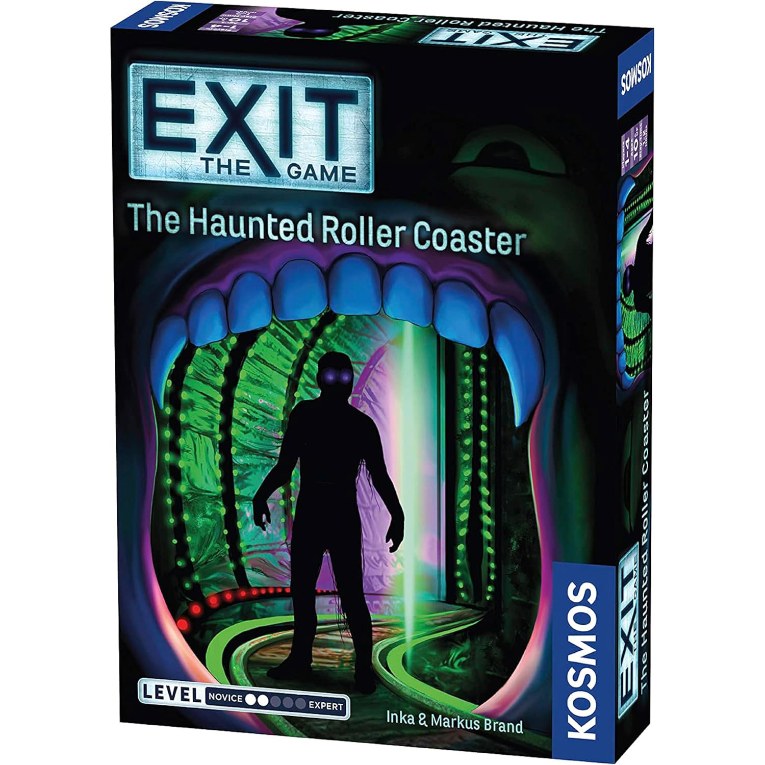 Exit The Haunted Roller Coaster: Thematic Strategy Puzzle Cooperative Board Game