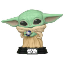 Funko Pop Star Wars The Mandalorian Baby Yoda The Child With Control Knob #370 Vinyl Figure